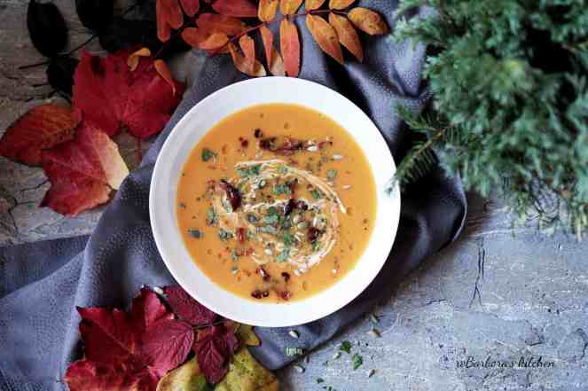 Batátová polévka - s vůní orientu nebo se sýrem | reBarbora's kitchen